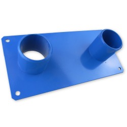 Doppel-Rohrmaske Ø38mm für große HEPA Filterbox 3050