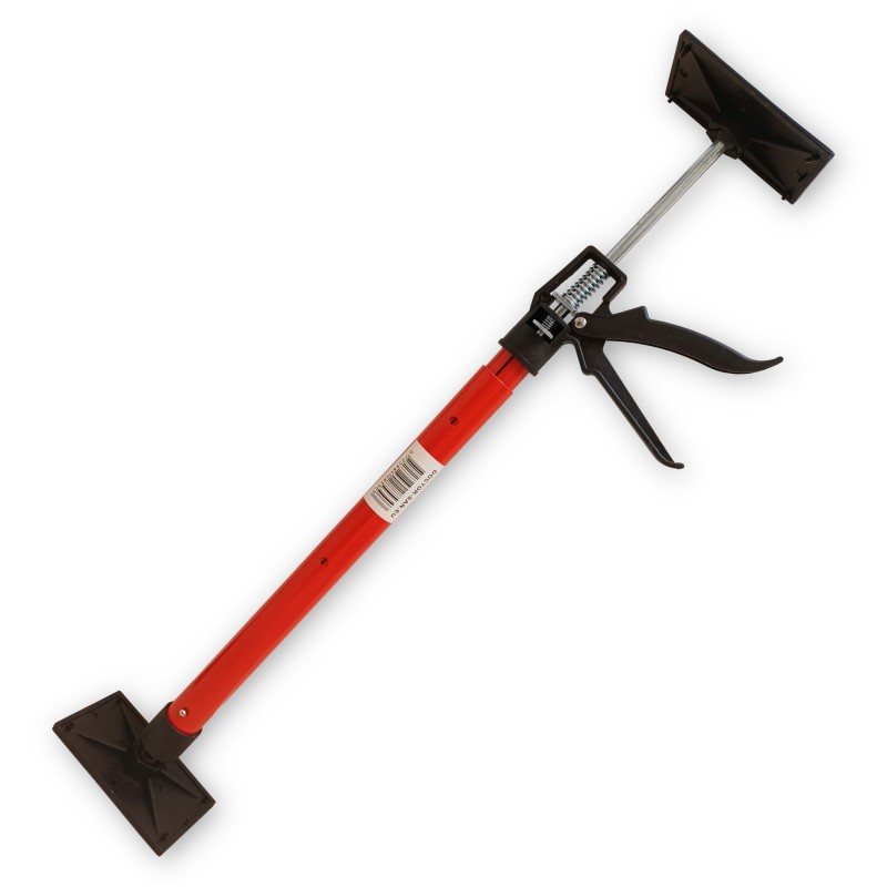 Montagestütze, einstellbar von 56-117cm, rot