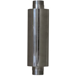 Schalldämpfer mit Doppelanschluss 1-1/4"