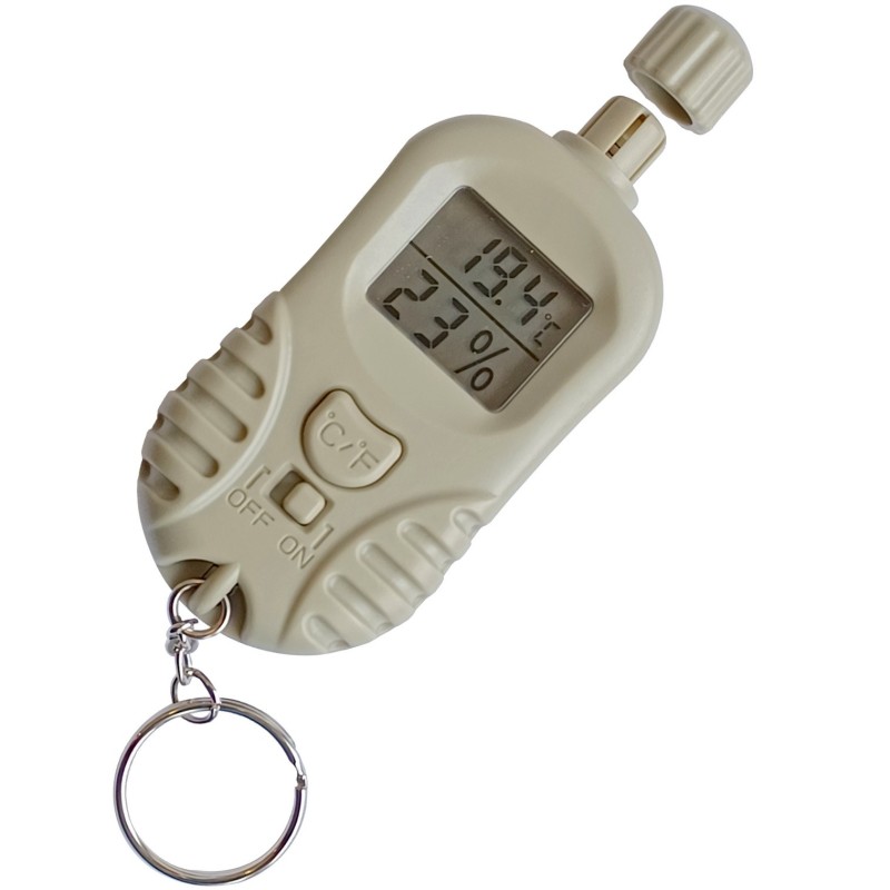 Thermometer-Hygrometer Schlüsselanhänger