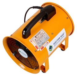 Axial Baulüfter - 1500 m³/h - Ø20cm