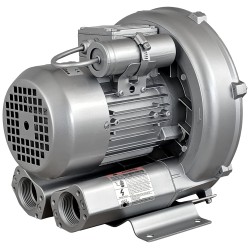 Seitenkanalverdichter (+/-120mbar) bis 40m² Dämmschichttrocknung 550 Watt