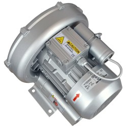 Seitenkanalverdichter (+/-120mbar) bis 40m² Dämmschichttrocknung 550 Watt