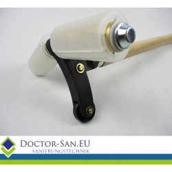 Stachelwalze, Tapetenperforator, Messing, 200mm breit