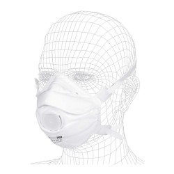 FFP3 filtrierende Halbmaske mit Ventil