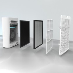 Filterset für HEPA H14 Luftreiniger Serie 006 (HEPA+Aktivkohle)