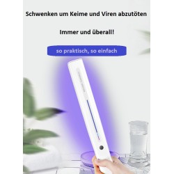 Tragbarer LED UV-C Desinfektionsstab mit Akku