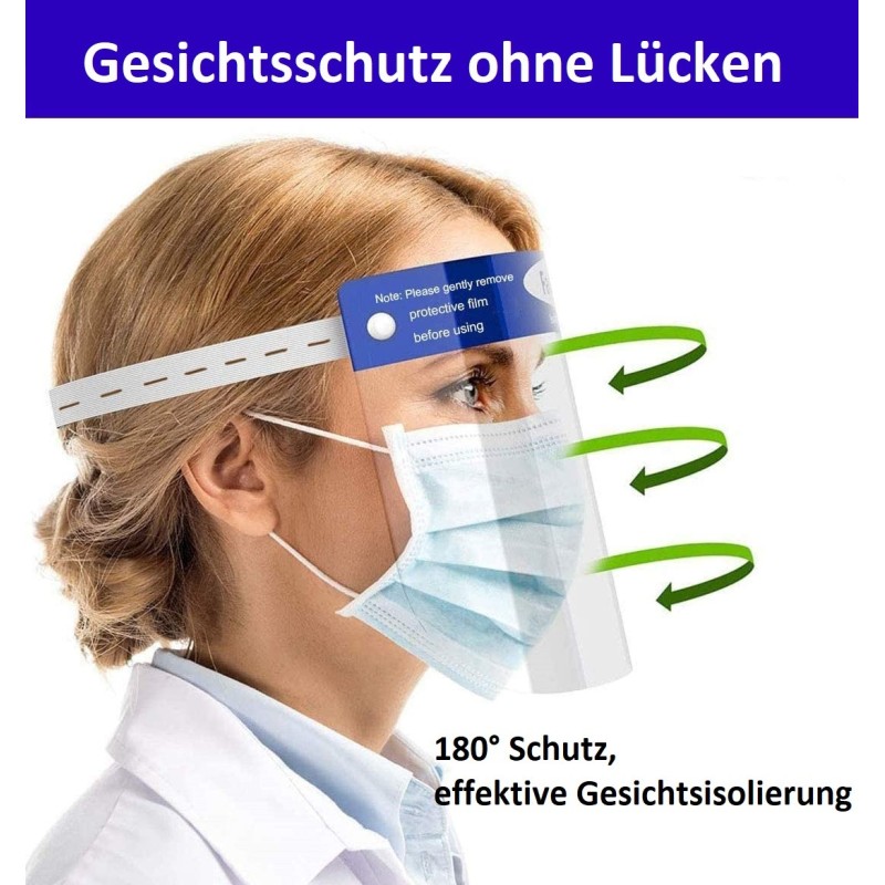 Spuckschutz, Gesichtsschutz & mehr
