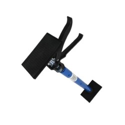 Montagestütze, einstellbar von 56-117cm, blau